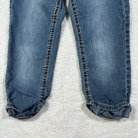 Vintage Y2K Angels Cropped Capri Denim Jeans - Picture 2 of 9